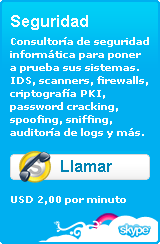 Seguridad - $2,00/min - Llamar